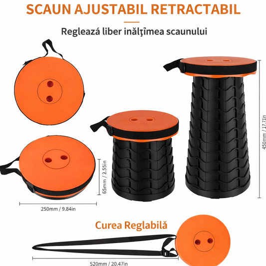 Taburet Telescopic Portabil