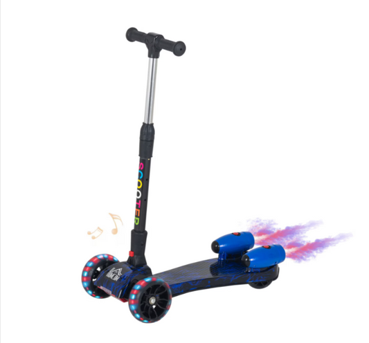 Trotineta Magică cu Aburi, Lumini LED și Bluetooth