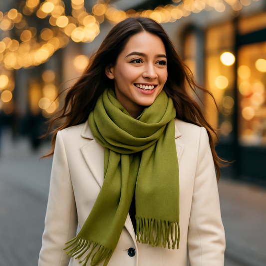 Eșarfă Moale și Elegantă din Cașmir 190x65cm