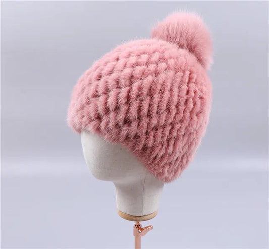 Căciulă din Blană cu Moț