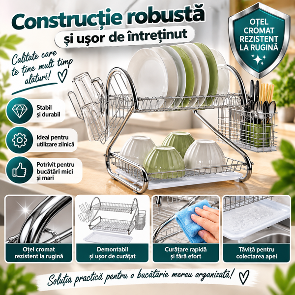 Suport Vase Smart Organizator Bucătărie