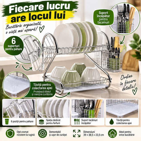 Suport Vase Smart Organizator Bucătărie