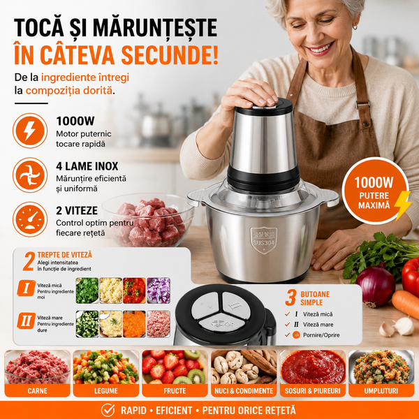 Tocator Multifuncțional Turbo