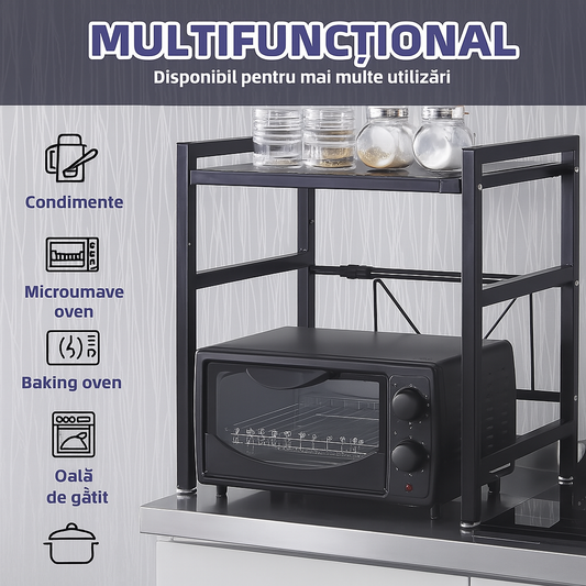 Suport Metalic Extensibil pentru Cuptor cu Microunde